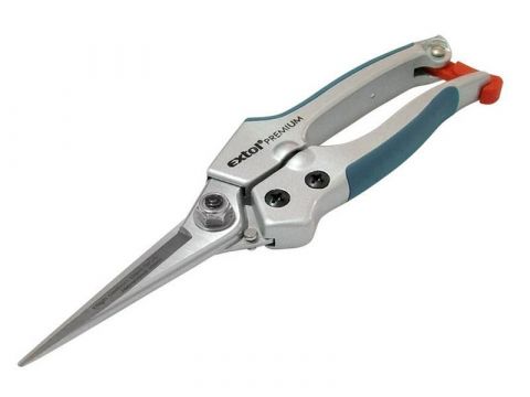 EXTOL nůžky zahradnické přímé, 200mm, na sříhání rostlin do prům. 6mm, EXTOL PREMIUM (8872105)