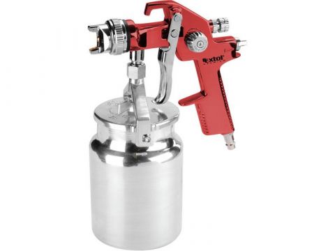 EXTOL pistole stříkací HVLP, se spodní nádobkou 1000ml, tryska 1,4mm, EXTOL PREMIUM, GS 1000-14 (8865055)
