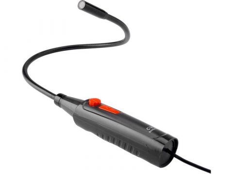 EXTOL USB inspekční kamera, hlava kamery o průměru 14mm, rozsah zobrazení 56°, délka ohebného nástavce 60cm, délka kabelu 190cm,