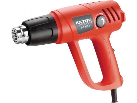 EXTOL pistole horkovzdušná , 2000W, 50-450/90-600°C, EXTOL PREMIUM, HG 20 ET (8894801)