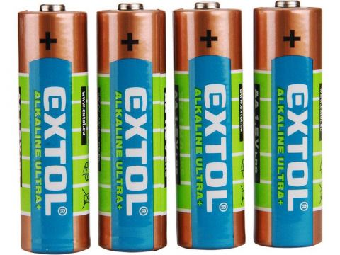 EXTOL baterie alkalické EXTOL ENERGY ULTRA +, 20ks, 1,5V AA (LR6), EXTOL LIGHT (42013)