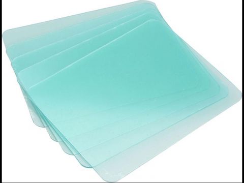 EXTOL sklo ochranné pro svářecí helmu, plastové, 5ks, 111,2 x 91mm, pro 8898027, EXTOL PREMIUM (8898027A)