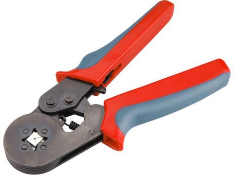 EXTOL kleště lisovací na dutinky, 0,2-6,0mm2, čtyřhranné, délka 175mm, EXTOL PREMIUM (8831132)