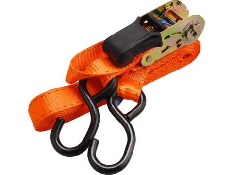 EXTOL pás upínací ráčnový s háky, 5m x 25mm, max. 800kg, pevnost pásu: při opásání 800 daN, v tahu 400 daN, PES, EXTOL PREMIUM (