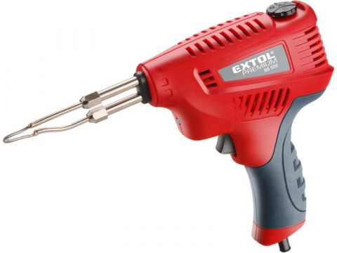 EXTOL pistole pájecí s regulací teploty, transformátorová, 200W, EXTOL PREMIUM (8894510)