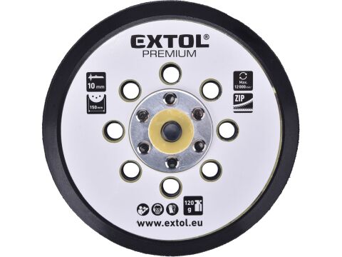 EXTOL nosič kotoučů, suchý zip, O150mm (8865038A)