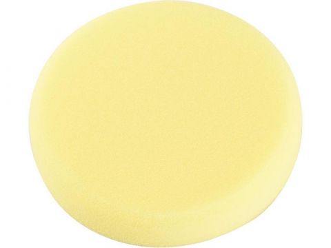 EXTOL kotouč leštící pěnový T80, žlutý,Ř180x35mm, suchý zip (8803548-180)