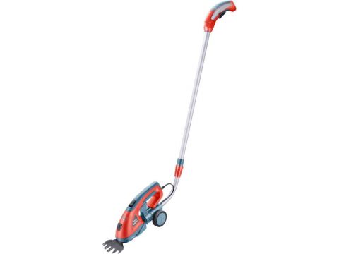 EXTOL nůžky na trávu a živé ploty aku s teleskopickou násadou, 7,2V Li-ion, 1500mAh (8895602)
