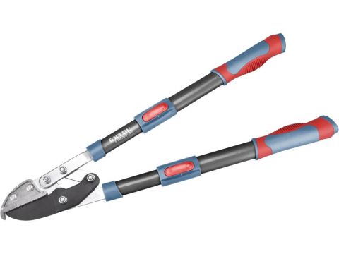 EXTOL nůžky na větve teleskopické převodové kovadlinkové, 670-940mm, HCS (8873316)