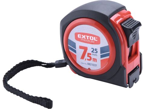 EXTOL metr svinovací COMPACT, 7,5m, š. pásku 25mm (8821037)