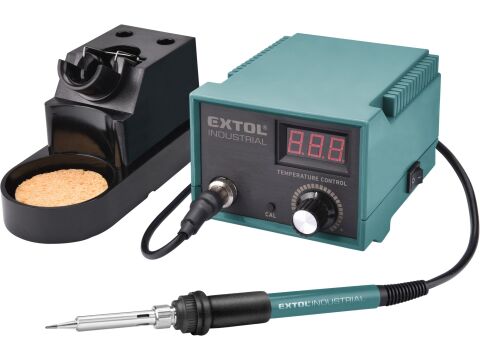 EXTOL stanice pájecí s LCD a elektronickou regulací teploty a kalibrací (8794520)