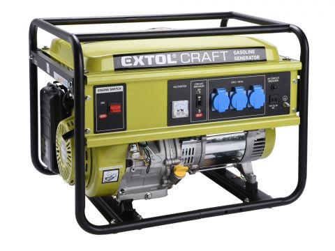 EXTOL elektrocentrála benzínová, 13HP/5,5kW (421010)
