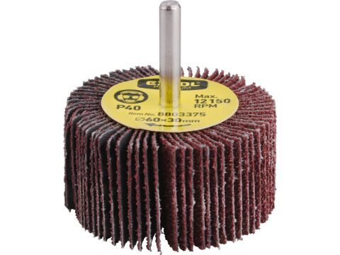 EXTOL lamelový kotouč brusný na stopce, pr.60x30x6mm, P80 (8803377)