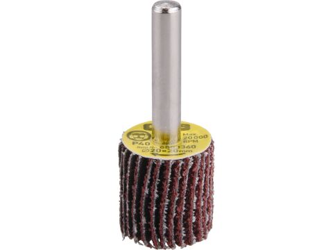 EXTOL lamelový kotouč brusný na stopce, pr.20x20x6mm, P80 (8803362)