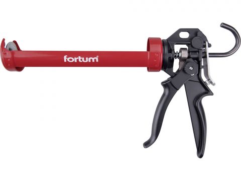 FORTUM pistole vytlač. otočná PROFI s přepínačem dávkování a zpětného kroku, 225mm/310ml (4770822)