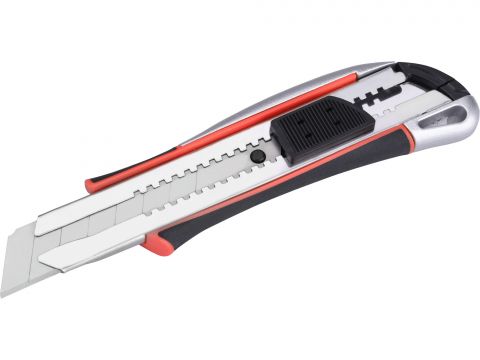 EXTOL nůž ulamovací kovový s výstuhou, 25mm Auto-lock (8855025)