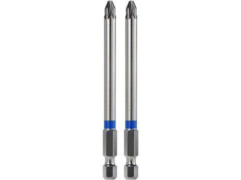 FORTUM-KITO hrot křížový sada 2ks, PZ 1x90mm, S2, FORTUM-KITO, hrot křížový sada 2ks, PZ 1x90mm, S2, FORTUM-KITO, S2 (4741321)
