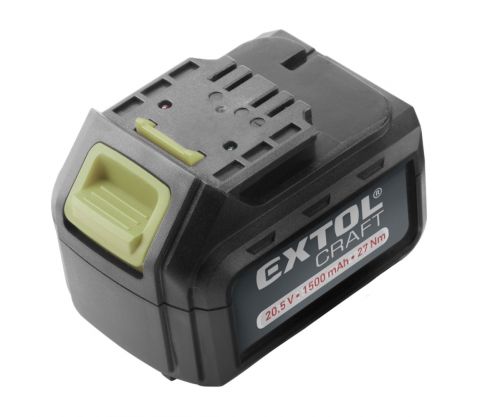 EXTOL baterie akumulátorová, 20V Li-ion, 1500mAh (402440E)