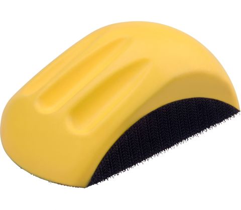 EXTOL blok brusný na výseky se suchým zipem, na výseky O 125mm, polyuretan (8803502)