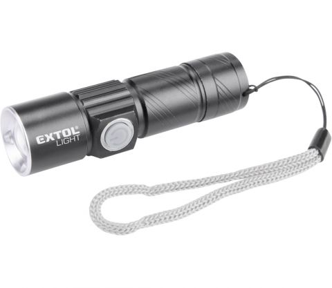 EXTOL svítilna 150lm, nabíjecí, USB (43135)
