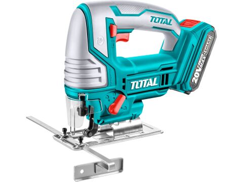 TOTAL pila přímočará aku, 20V Li-ion, 2000mAh bez baterie a nabíječky (TJSLI8501)