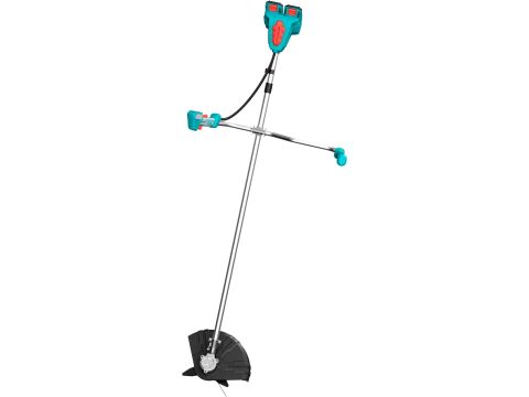 TOTAL Sekačka na trávu, AKU, 2ks 4000mAh baterie, 1ks rychlonabíječky (TSTLI202521)