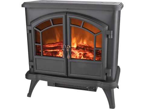 EXTOL krb elektrický s plápolajícím ohněm LED a topením, 1800W (43421)
