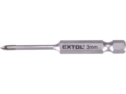 EXTOL vrták na sklo a keramiku karbidový, O 3mm (8801883)