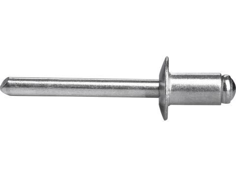 EXTOL nýty trhací hliníkové sada 250ks, O 6,4x12,7mm plochá hlava (8813874)
