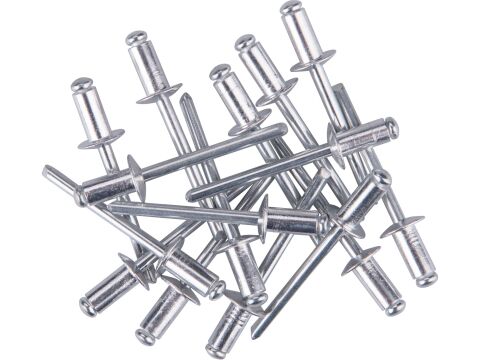 EXTOL nýty trhací hliníkové sada 1000ks, O 4,0x9,6mm plochá hlava (8813853)