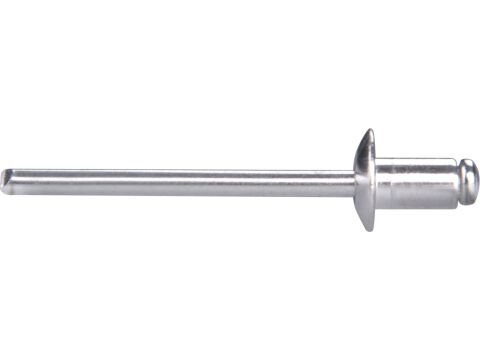 EXTOL nýty trhací hliníkové sada 1000ks, O 4,0x6,4mm plochá hlava (8813851)