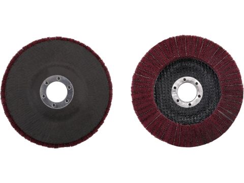 EXTOL kotouč z korundového brusného rouna kombinovaný, celoobvodový, O 125x15mm, P120-střední hrubost (8803391)