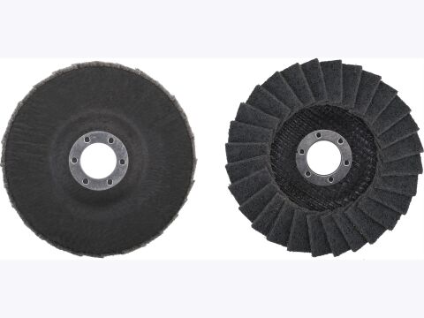 EXTOL kotouč lamelový šikmý z brusného karbidového rouna, O 125mm, P320-velmi jemný (8803385)