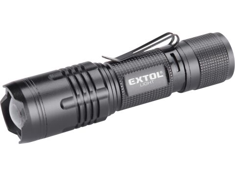 EXTOL svítilna 400lm, zoom, USB nabíjení, CREE XTE 5W (43143)
