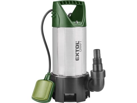 EXTOL čerpadlo ponorné nerezové na znečištěnou vodu, 1100W, 15000l/h (414162)