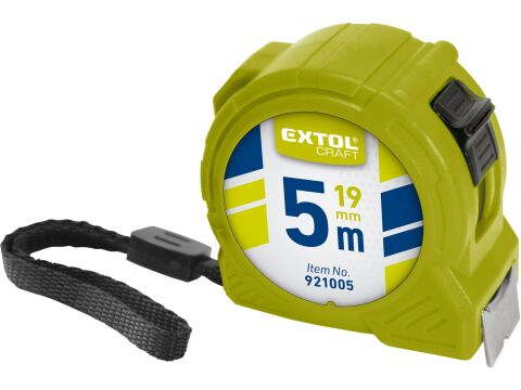EXTOL metr svinovací, 5m, š. pásku 19mm (921005)