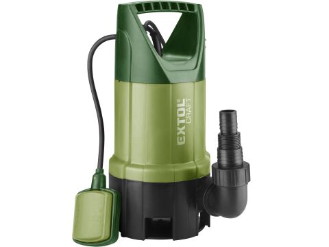 EXTOL čerpadlo ponorné na znečištěnou vodu, 400W, 7500l/h (414123)