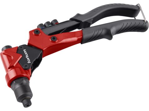 EXTOL kleště nýtovací s otočnou hlavou COMBO, pro nýt. matice M3-M6 a trhací nýty 2,4-4,8mm (4770628)