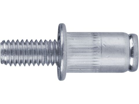 FORTUM šrouby nýtovací ocelové sada 25ks, M6x15mm (4770676)