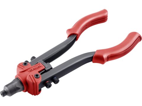 FORTUM kleště nýtovací pákové COMBO-3F, pro nýt. matice M3-M10, nýt. šrouby M4-M8, trhací nýty 2,4-6,4mm (4770639)