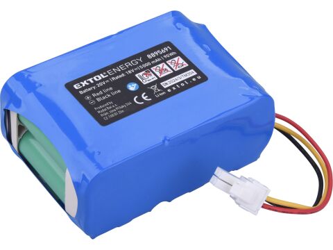EXTOL baterie 20V Li-ion, 5Ah (8895691)