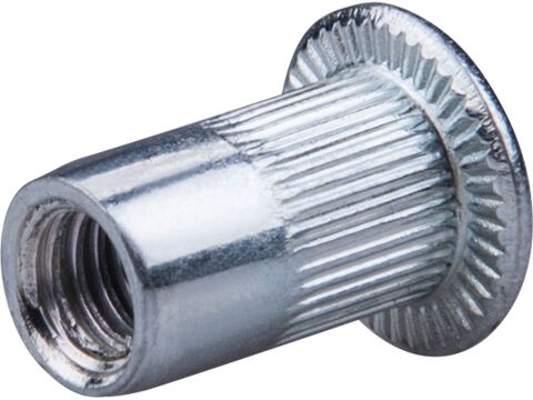 FORTUM matice nýtovací ocelové, sada 50ks, M4x10mm (4770684)