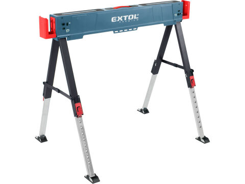 EXTOL PREMIUM koza stavební skládací 1kus, nosnost 550kg, výška 60-85cm (8859999)