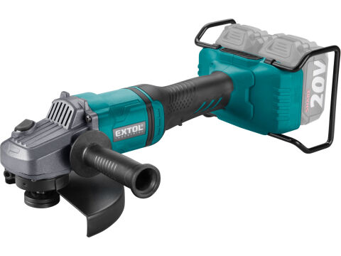 EXTOL bruska úhlová aku SHARE20V, 150/180mm, BRUSHLESS, bez baterie a nabíječky (8791847)