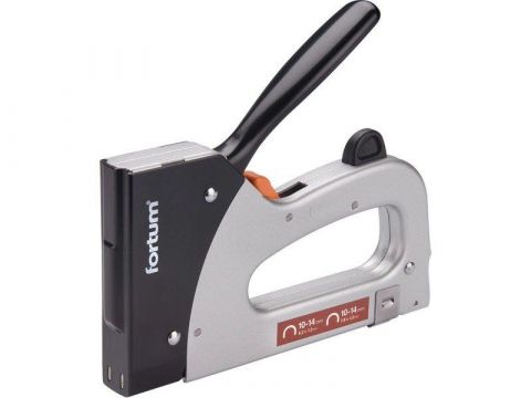 FORTUM pistole sponkovací, 6-16mm, šířka spony 11,3x0,7mm, hřebík 14-16mm, FORTUM (4770701)